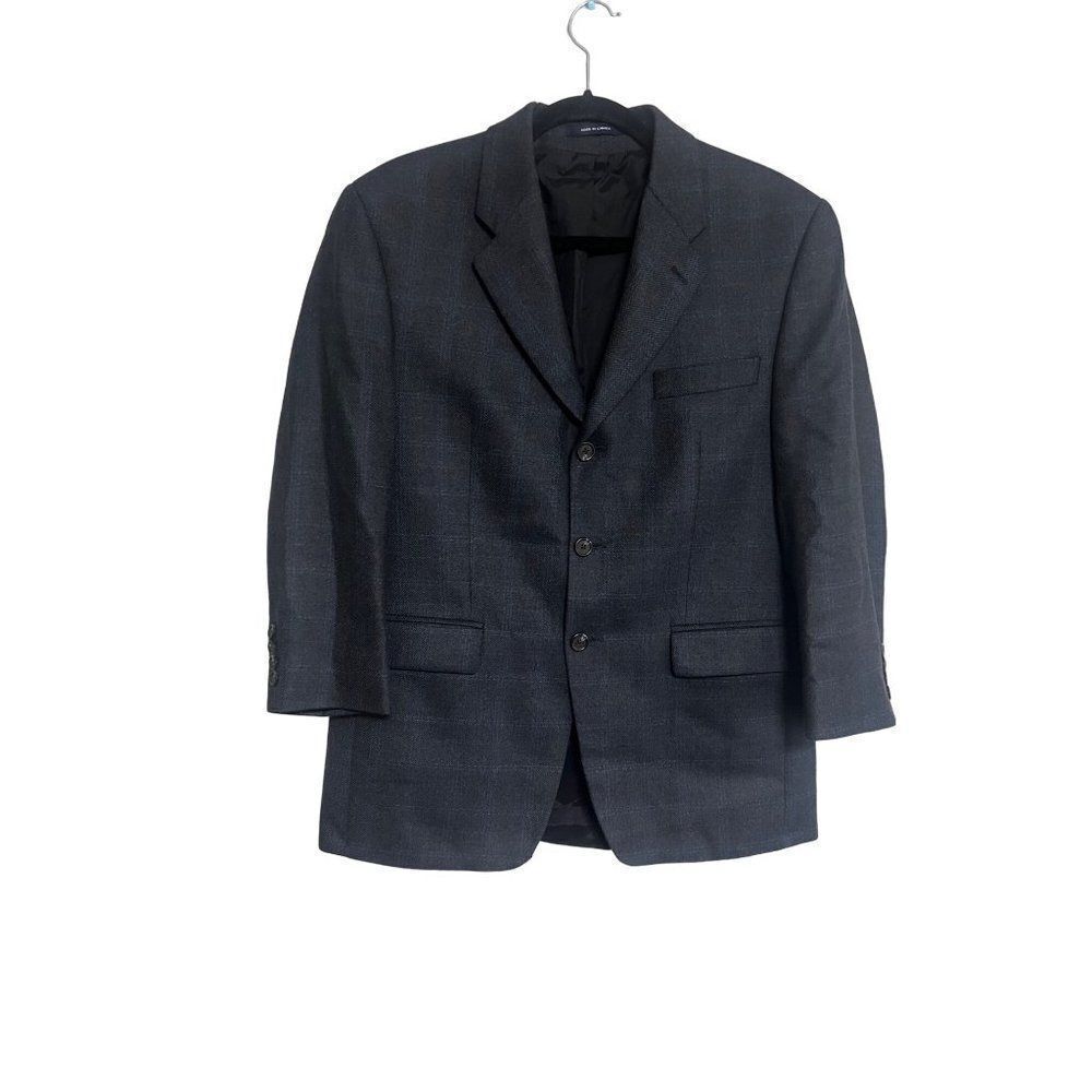 Chaps Ralph Lauren wool plaid blazer‎ size 38 S